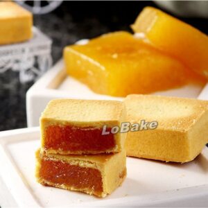 LoBake Rectangle shape aluminium pineapple cake mold stainless steel pressing stamp mooncake mould fondant cookie biscuit molds DIY