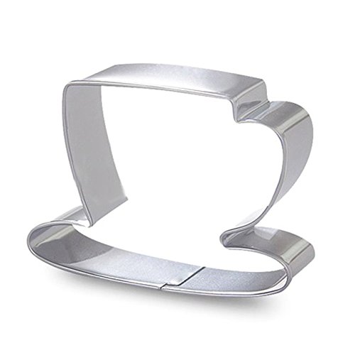 Tea Pot And Tea Cup Biscuit Cookie Cutter - Stainless Steel