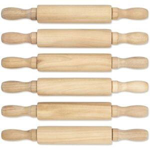 sensationally ot - mini wooden rolling pin with a coating, this non stick rolling pin can be use for art & crafting, cooking, play doh, sensory play
