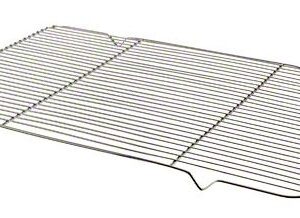 Update International 16-1/8" x 24-3/4" Rectangular Chrome-Plated Icing/Cooling Rack