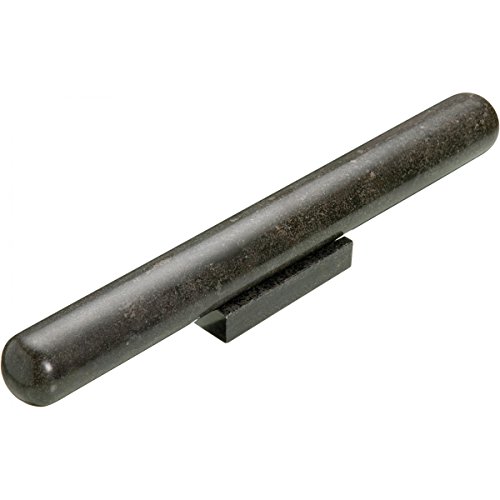 MasterClass Kitchen Craft MCGRANRP Rolling Pin/Stand, Marble, Black, 40 x 12 x 16 cm