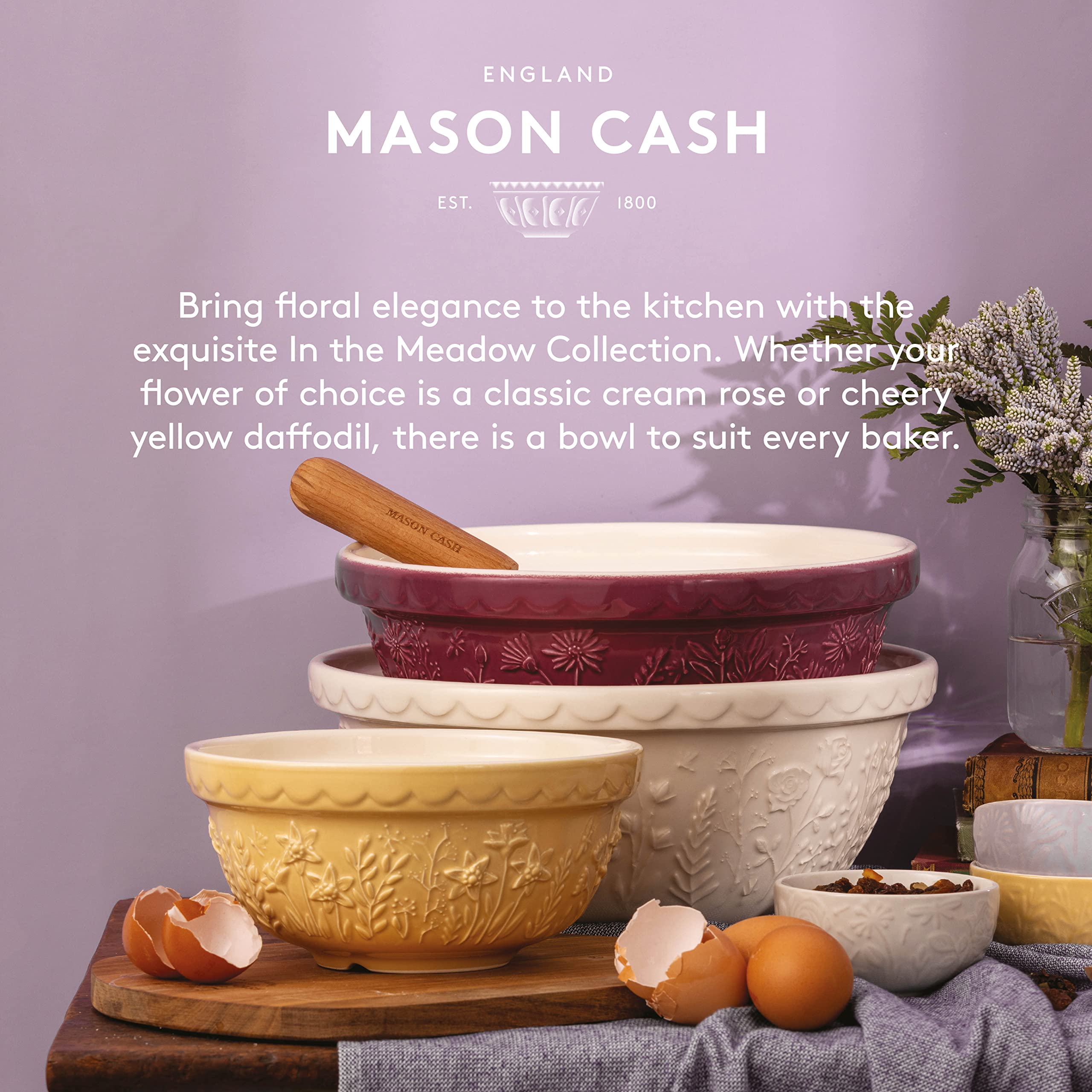 Mason Cash in The Meadow Daisy Mixing Bowl 26 cm