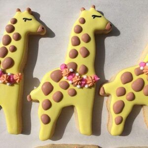 Giraffe Cookie Cutter, 4.75" Made in USA by Ann Clark