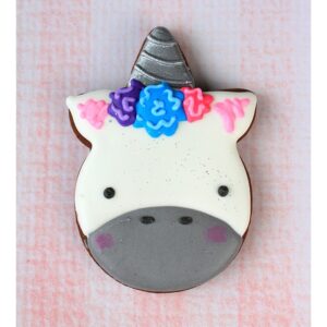 Unicorn Face Cookie Cutter, 4" Made in USA by Ann Clark