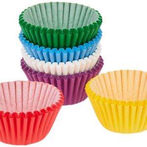 Wilton 150 Count Rainbow Mini Cupcake Liners