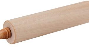 J.K. Adams 12-Inch-by-2-3/4-Inch Maple Wood Medium Gourmet Rolling Pin