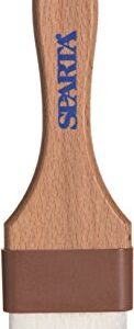 SPARTA 4039700 Nylon Wide Brush, Flat With Nylon Bristles, 2 Inches, Brown