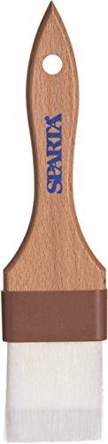 SPARTA 4039700 Nylon Wide Brush, Flat With Nylon Bristles, 2 Inches, Brown