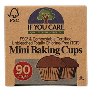 if you care baking cup mini 90 pc