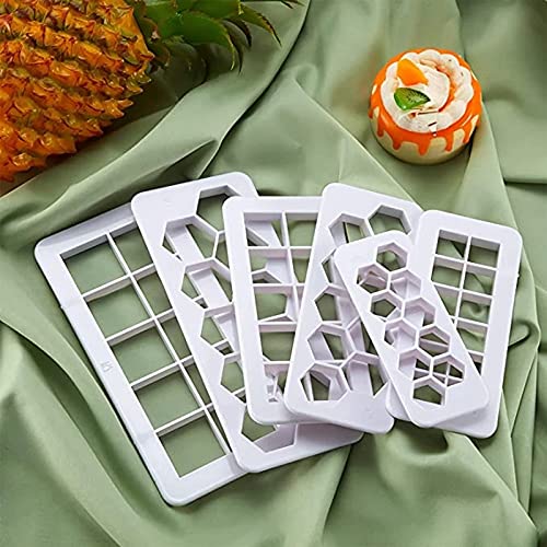 9 Pcs Fondant Cookie Cutter, Geometric Multicutter Cake Fondant Cutter Geometric Biscuit Cutters for Cake Making Fondant Cookie