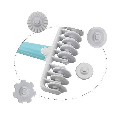 HSOMiD Wheel Roller Pastry Mould Household Baking Pastry Tools Wheels Time-Saver Dough Craft Pie Pastry Dough Lattice Cutter