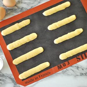 Silpat The Original Silpain Premium Non-Stick Silicone Baking Mat for Bread, 11-5/8 x 16-1/2