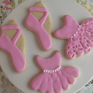 Ballet Slipper Cookie Cutter 4.5" Made in USA by Ann Clark