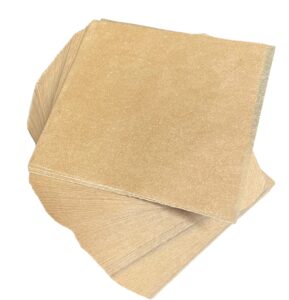 parchment paper squares 4x4 precut unbleached 1000 sheets (4x4)