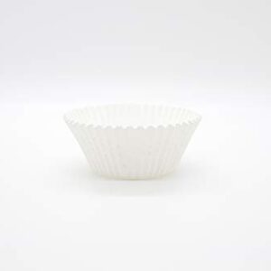 Chef Craft Parchment Paper Liners Wrappers for Cupcakes, Muffins Aluminum free Paper Baking Cups for Any Party or Occasion Standard size 2 inches diameter base, 1.5 inches height Pack of 50