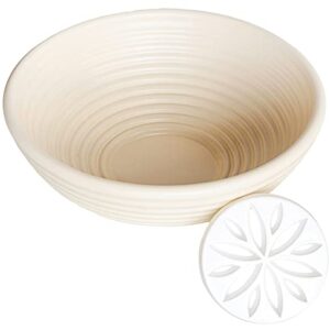 Talisman Designs Decorating Embosser | 9-Inch Warmer Basket | Dough Proofing, Box Bowls | Create, Perfect Crust & Shaped Bread Loaves