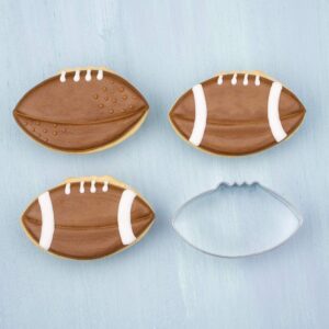 Large Football Cookie Cutter, 4.5" Made in USA by Ann Clark