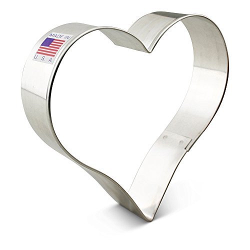 Heart Cookie Cutter 4" Made in USA by Ann Clark