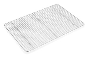 fox run stainless steel cooling rack, 12 x 17 x 1 inches, metallic