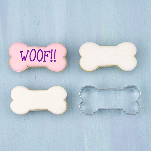 Ann Clark Cookie Cutters Dog Bone Cookie Cutter, 3.5"