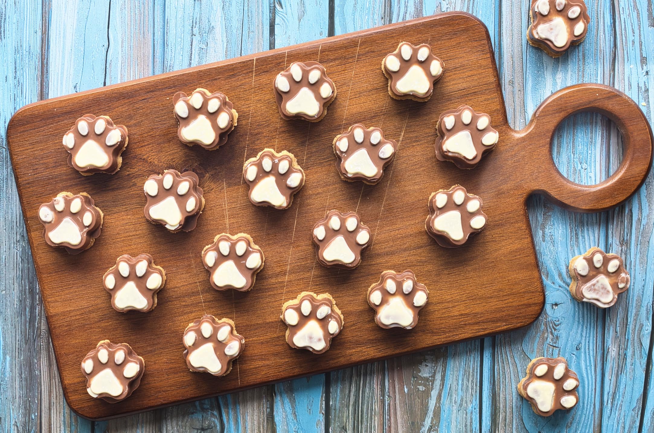 Dog Paw Cookie Cutter, Premium Food-Grade Stainless Steel, Dishwasher Safe