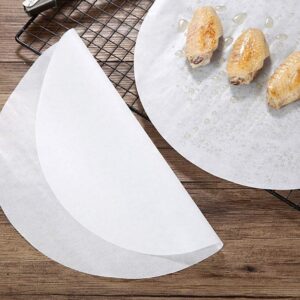 Parchment Paper Rounds, Set of 200, Non Stick 6 Inch Baking Parchment Paper/Parchment Baking Circles for Springform Pan, Tortilla Press and so on(4.5/5.5/7/8/9/10/12inch Available)