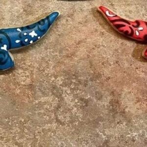 Texas Cookie Cutters 2-Pc. Set Made in the USA by Ann Clark, Texas, Longhorn