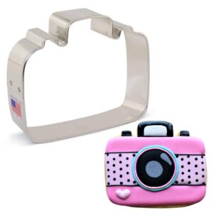 camera cookie cutter, 3.75" made in usa by ann clark