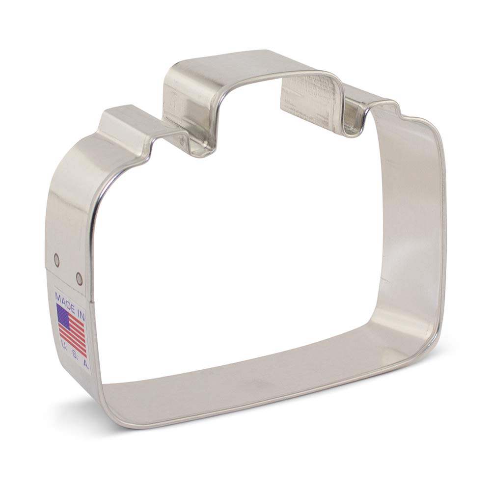 Camera Cookie Cutter, 3.75" Made in USA by Ann Clark