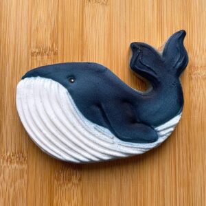 LILIAO Whale Cookie Cutter - 4.6 x 2.8 inches - Stainless Steel