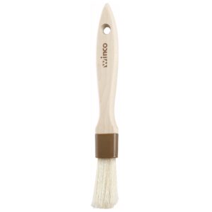 winco flat pastry and basting brush, 1-inch