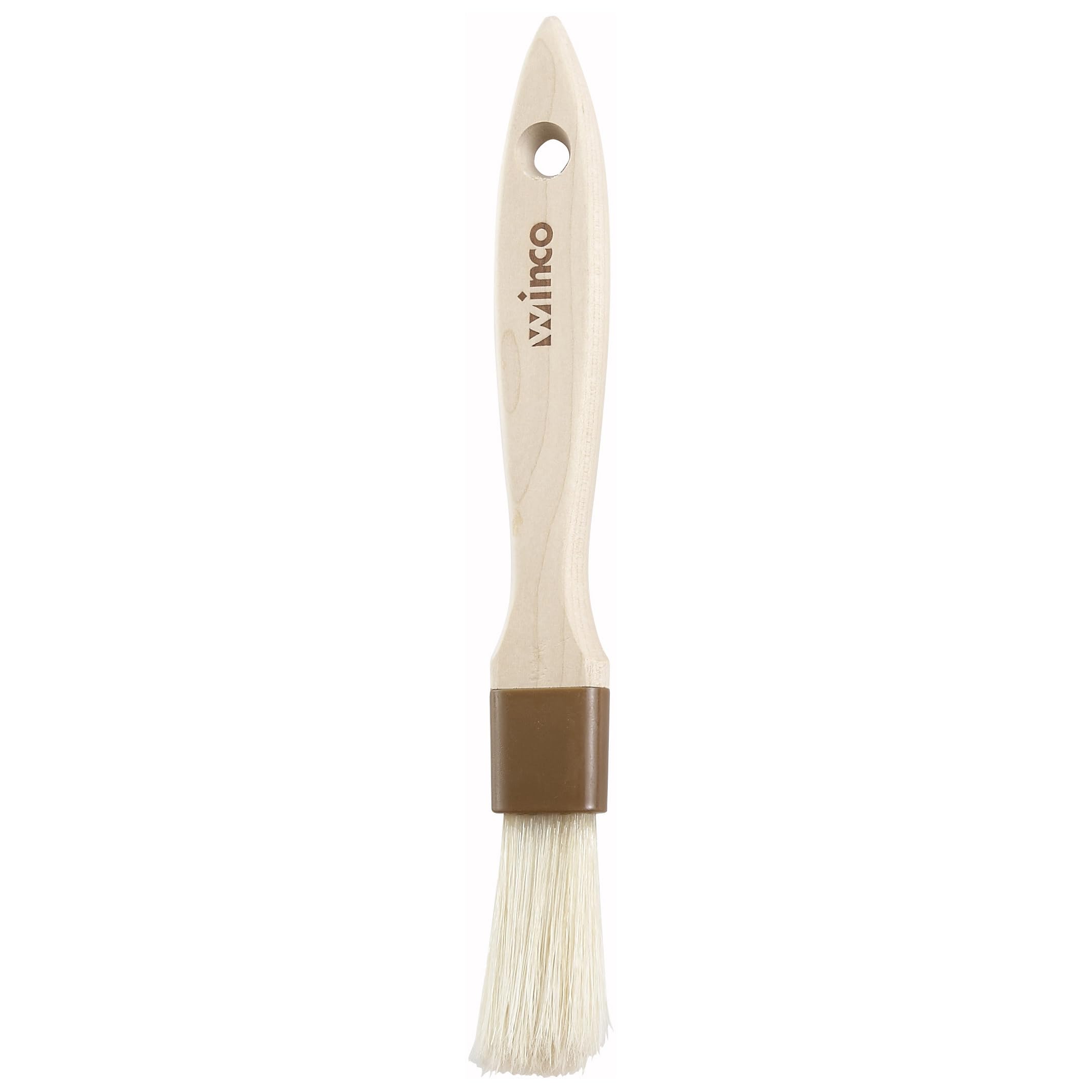 Winco Flat Pastry and Basting Brush, 1-Inch