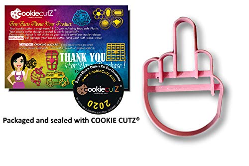 Middle Finger Cookie Cutter (4 inch)