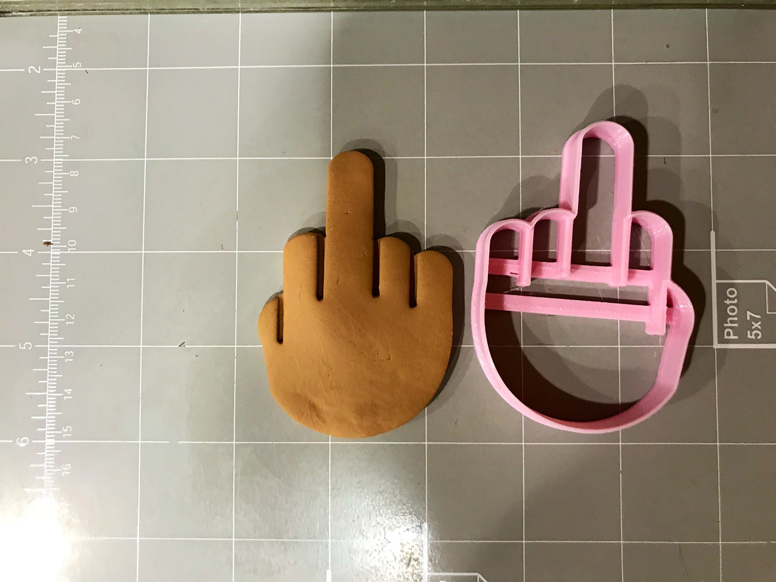 Middle Finger Cookie Cutter (4 inch)