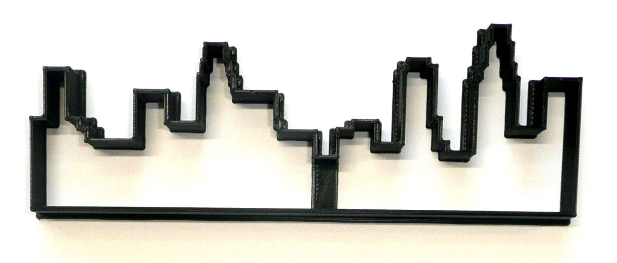 NEW YORK CITY SKYLINE BIG APPLE SKYSCRAPER BUILDING HORIZON COOKIE CUTTER MADE IN USA PR4114