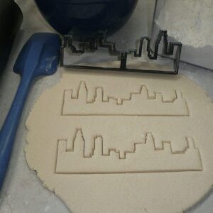 NEW YORK CITY SKYLINE BIG APPLE SKYSCRAPER BUILDING HORIZON COOKIE CUTTER MADE IN USA PR4114