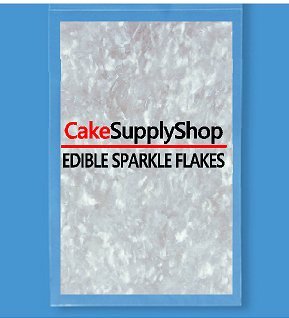 CakeSupplyShop Black Solid Color Large (Jumbo) Baking Cups - 50pack with Edible Sparkle Flakes