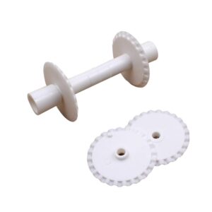 wusio diy wheel roller pary mold dough roller ribbon lace cutters fondant derating mold border cutting cake tool