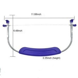 Cake Leveler, Caliamary Adjustable Cake Leveler & Slicer Cutter, Layer Cake Decorating Leveler Cutter Slicer with Stainless Steel Wires and Handle, Baking Tools for 10 Inch Cake, 11.8 x 6.5 inches