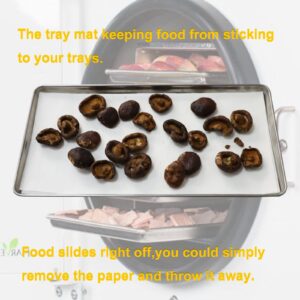 PIAOLGYI Tray Mats Set for Harvest Right Freeze Dryer Trays,One-Off Parchment Paper,Accessories Compatible with Harvest Right Freeze Dryer Medium Trays(150 Pcs)