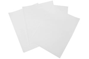 2dayship premium quilon parchmet paper baking sheets, pan liner, white, 12 x 16, 300 count