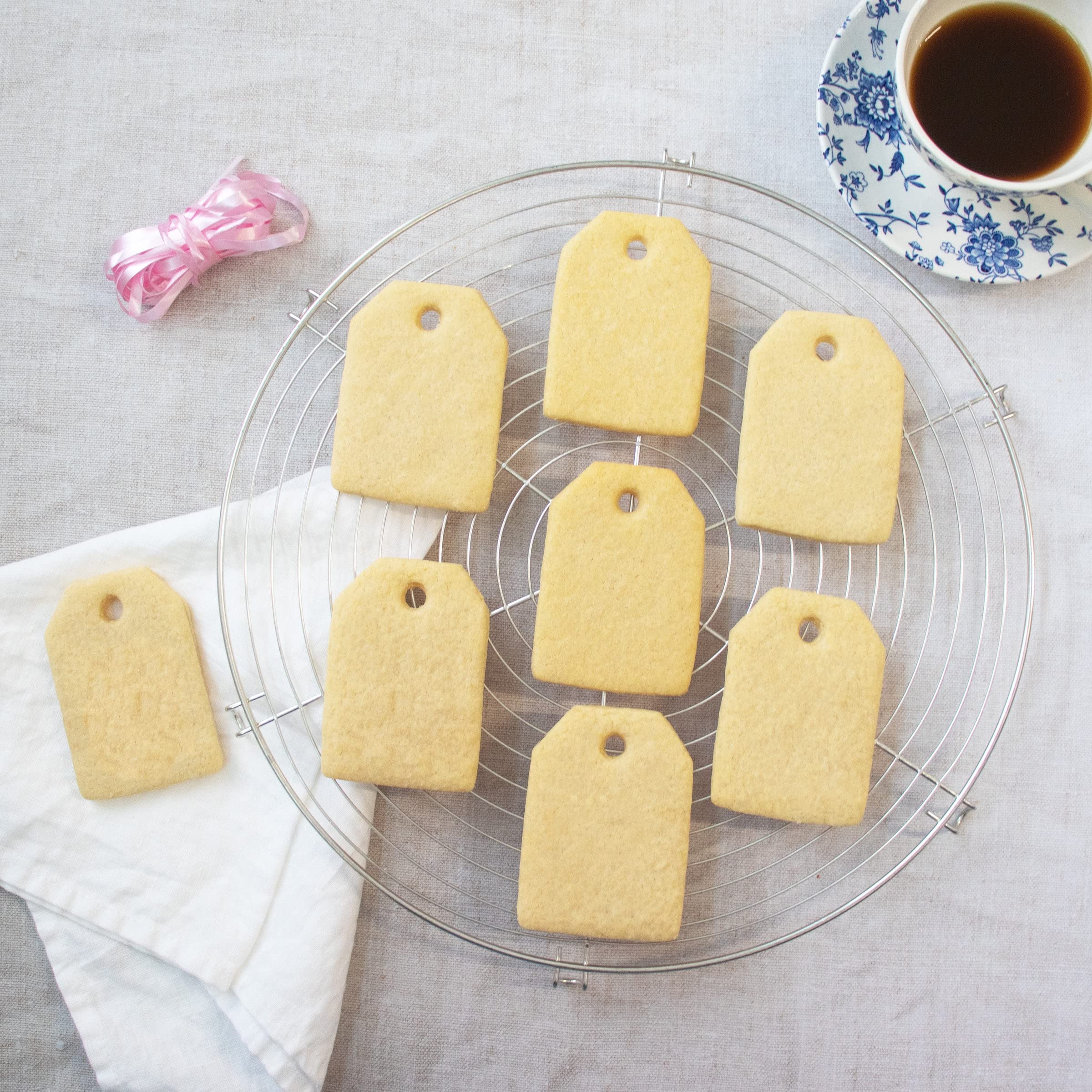 Tea Bag cookie cutter, 1 piece, Ideal for DIY high tea party - Bakerlogy