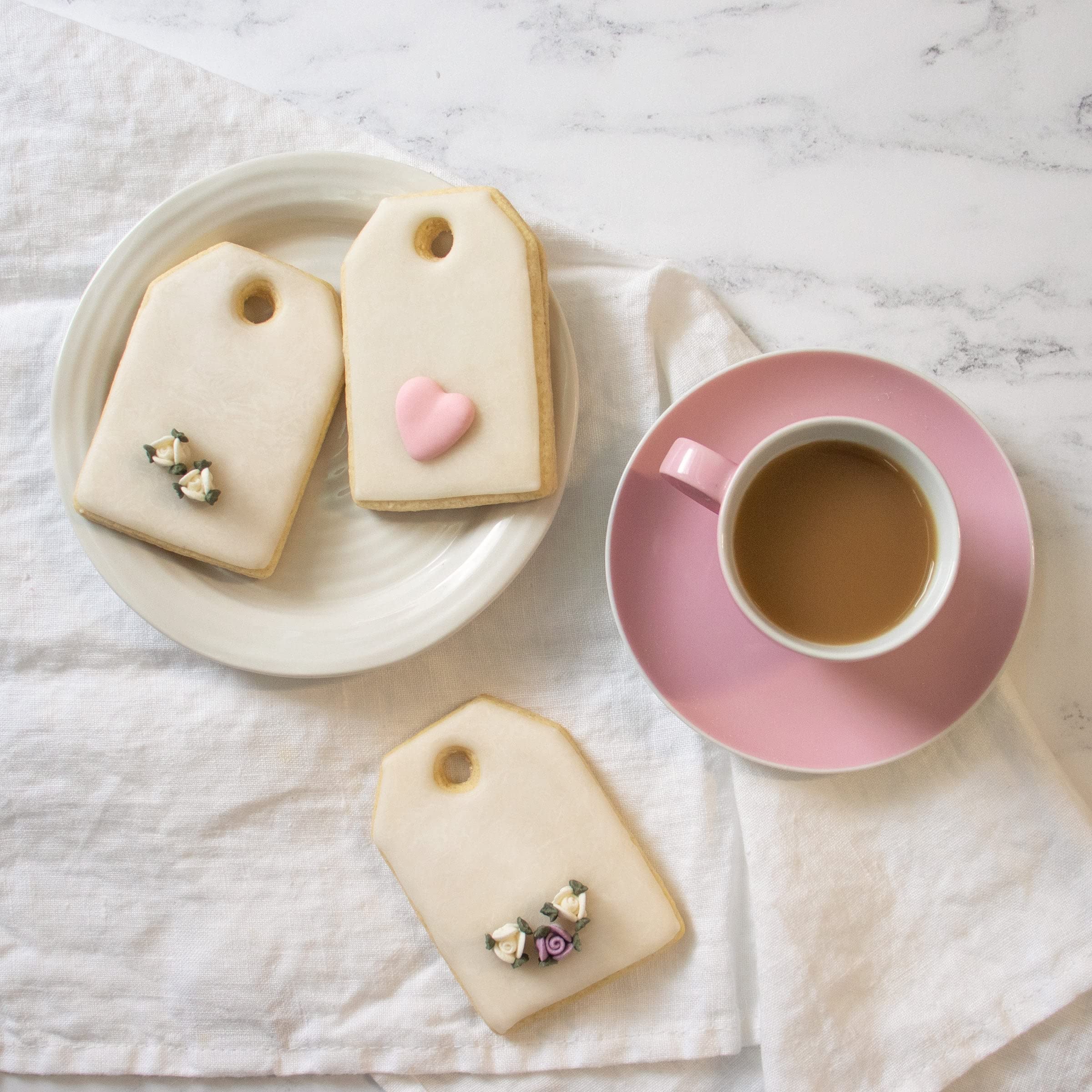 Tea Bag cookie cutter, 1 piece, Ideal for DIY high tea party - Bakerlogy