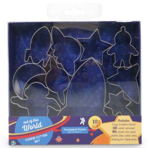 Handstand Kitchen Rockets and Planets 10-piece Cookie Cutter Assortment