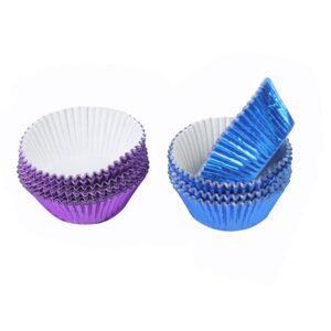 Baking Cups Cupcake Liners Baking Cups for Cupcakes Paper and Muffins, 50-Count, Standard (Purple)