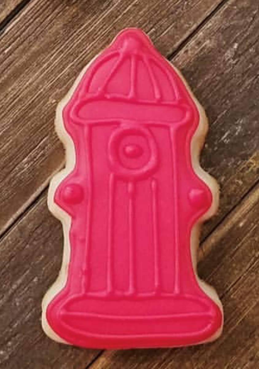 Fire Hydrant Cookie Cutter 3" Made in USA by Ann Clark