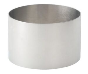 cutlery-pro food plating presentation ring, 18/8 stainless steel, 3.5 x 2-inch