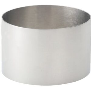 Cutlery-Pro Food Plating Presentation Ring, 18/8 Stainless Steel, 3.5 x 2-Inch