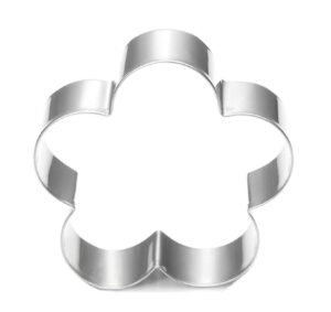 wjsyshop plum blossom flower cookie cutter stainless steel