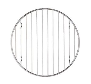 mrs. anderson's baking harold imports 9-inch round cake rack, silver